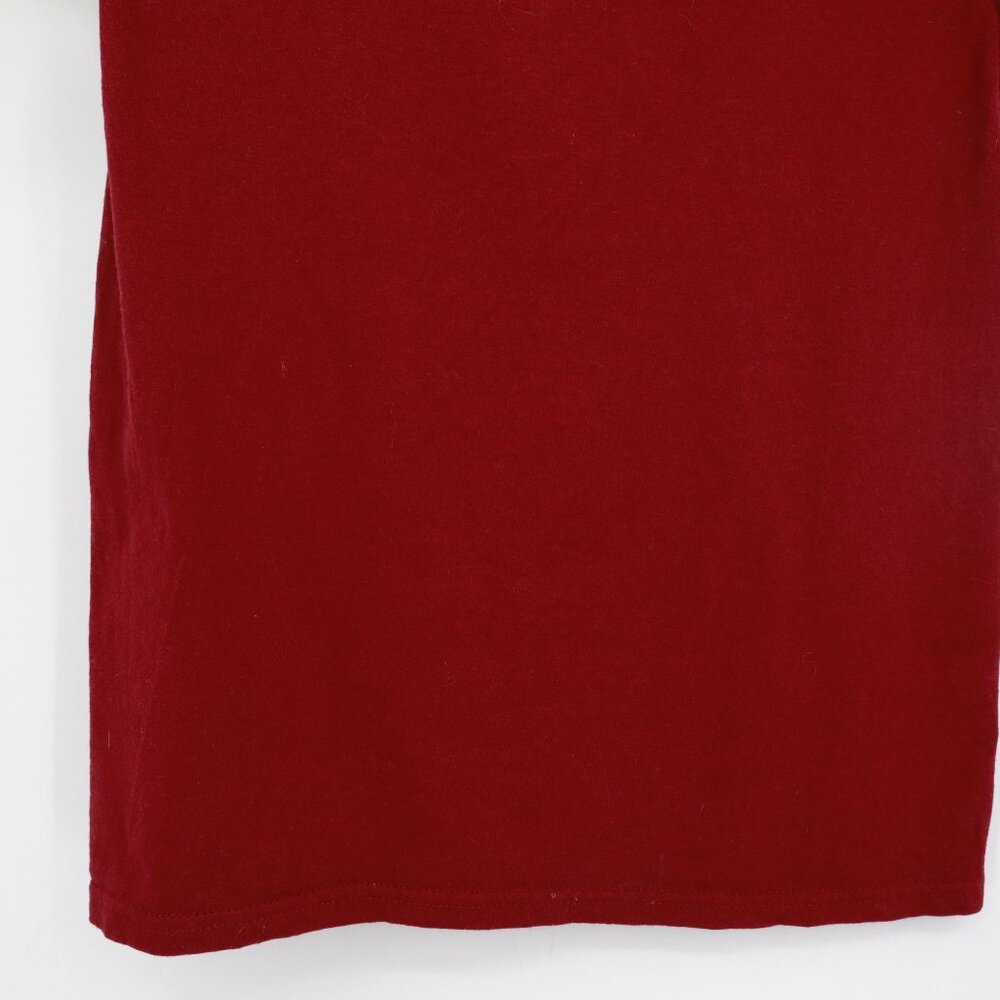 Playboy Glitter‎ Tee Womens S Red Edgy Iconic Statement Casual Trendy Rebellious - Picture 8 of 14